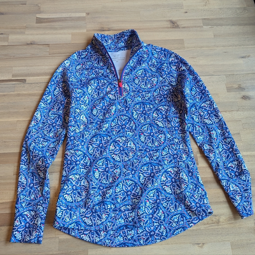 Vineyard‎ Vines Sand Dollar 1/4-Zip